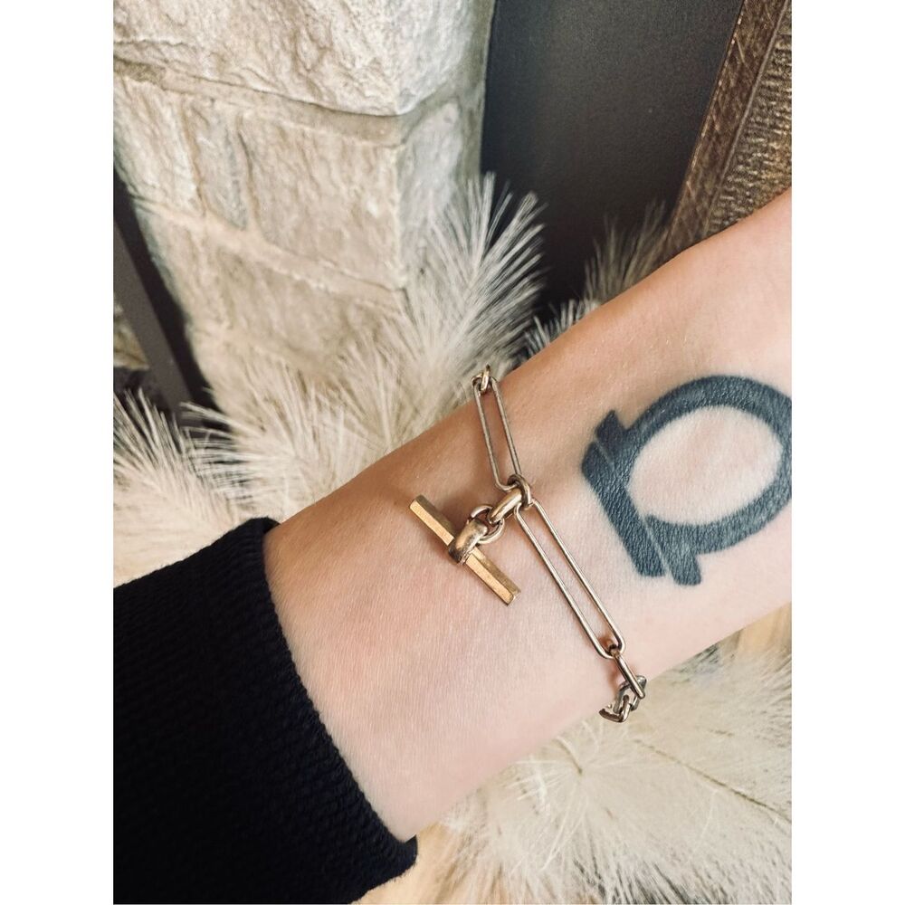 All Saints Gold and Silver Bracelet